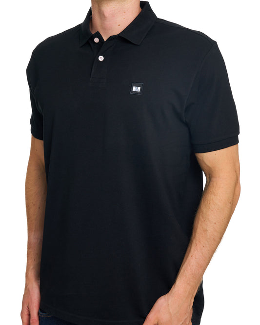 Weekend Offender Weekend Offender Heathcote Polo Shirt Black