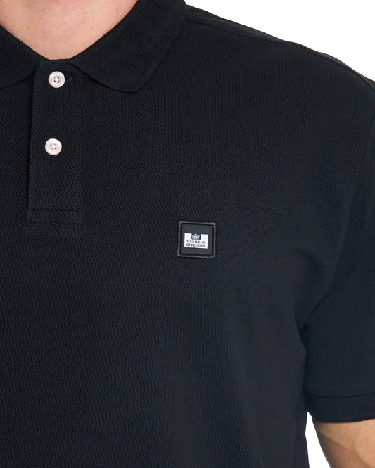 Weekend Offender Weekend Offender Heathcote Polo Shirt Black