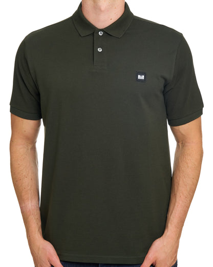Weekend Offender Heathcote Polo Shirt Dark Green
