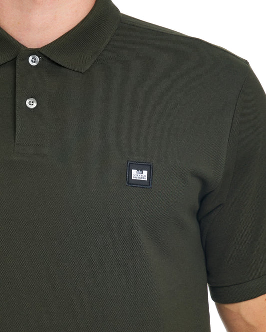 Weekend Offender Weekend Offender Heathcote Polo Shirt Dark Green