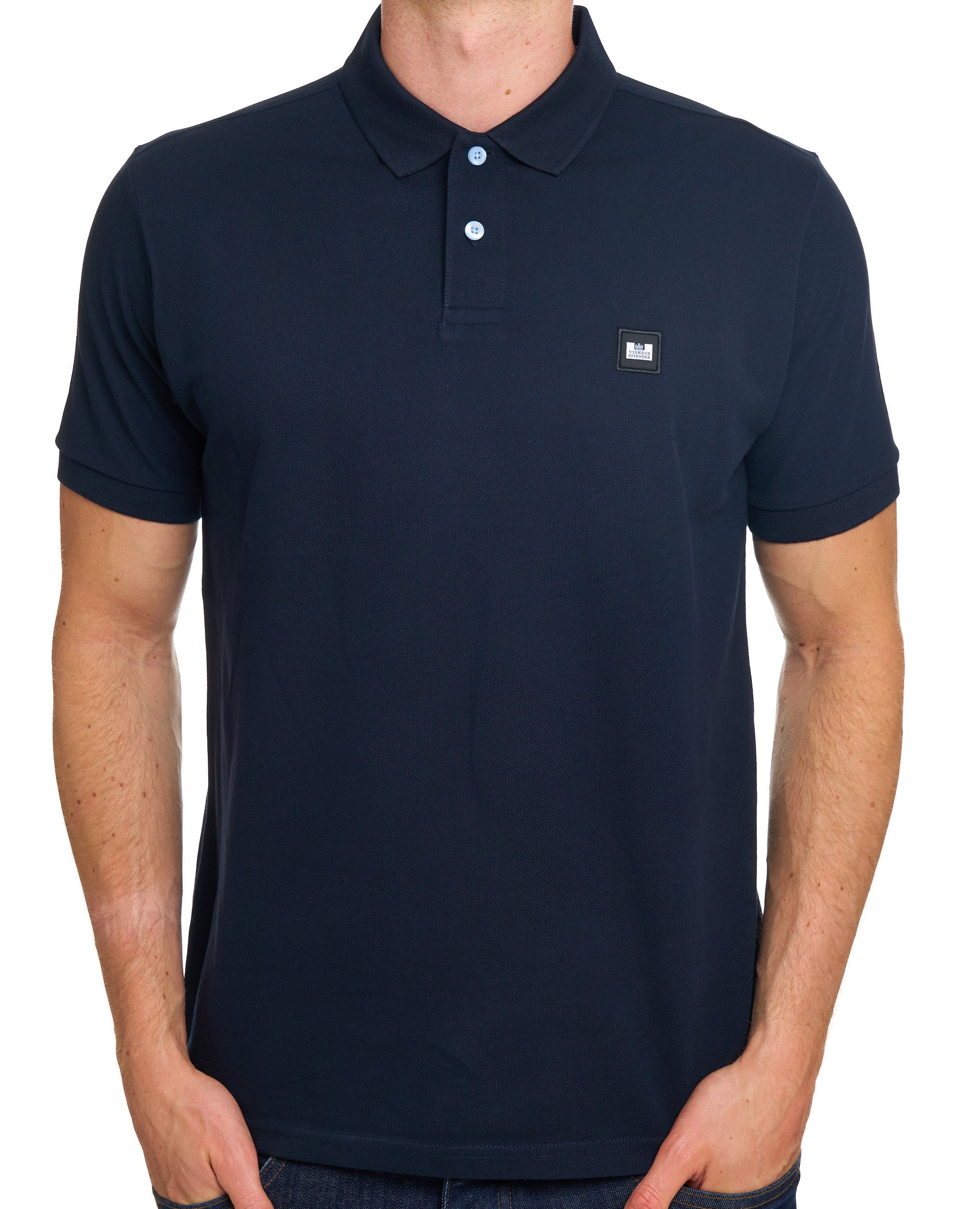 Weekend Offender Heathcote Polo Shirt Navy