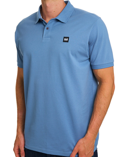 Weekend Offender Weekend Offender Heathcote Polo Shirt Peruvian Blue