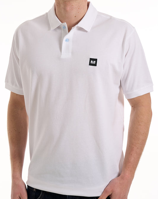 Weekend Offender Heathcote Polo Shirt White
