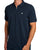 Weekend Offender Monti Zip Polo Shirt Navy