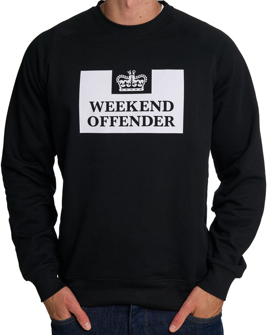 Weekend Offender Weekend Offender Penitentiary Sweatshirt Black