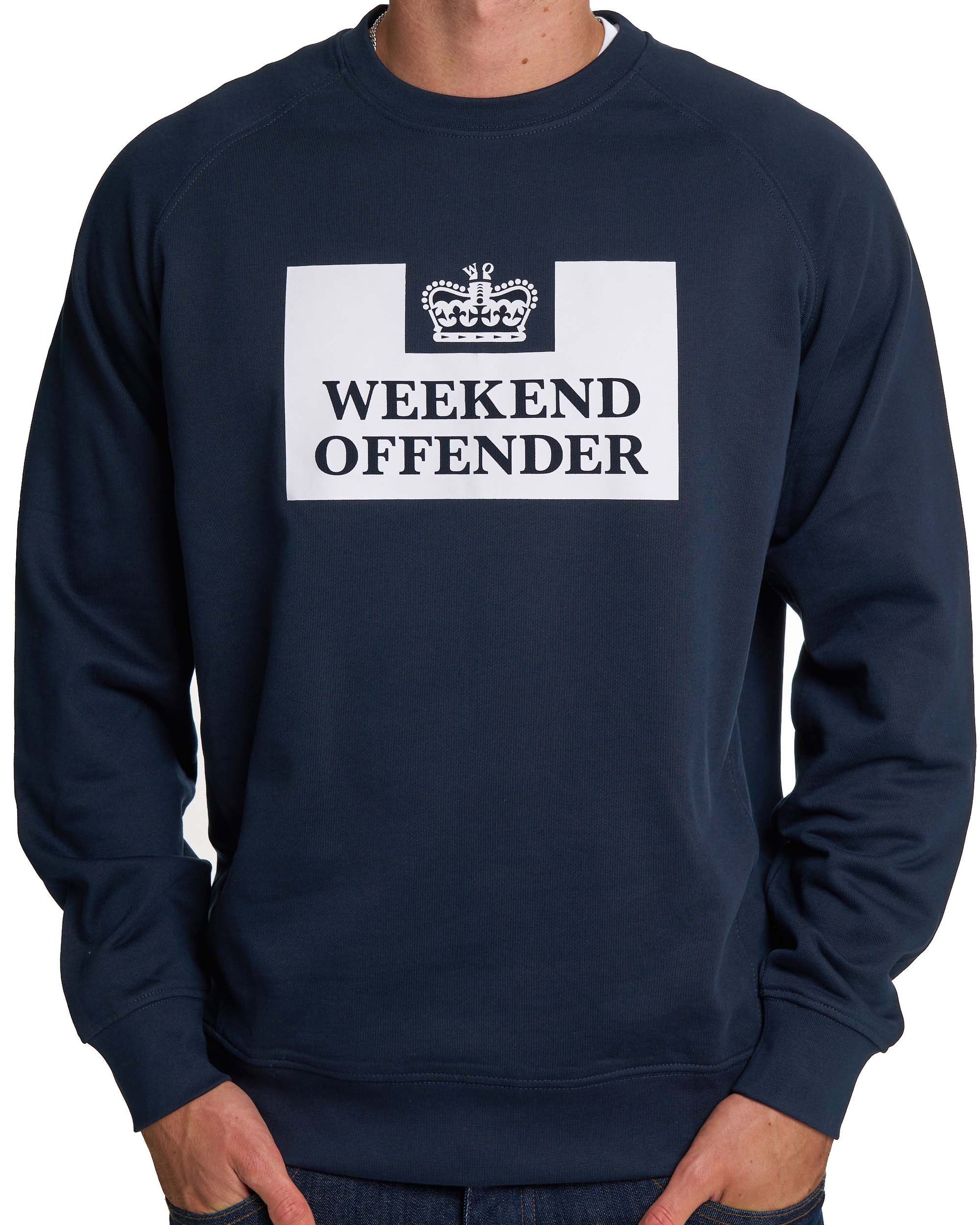 Weekend Offender Penitentiary Sweatshirt Navy
