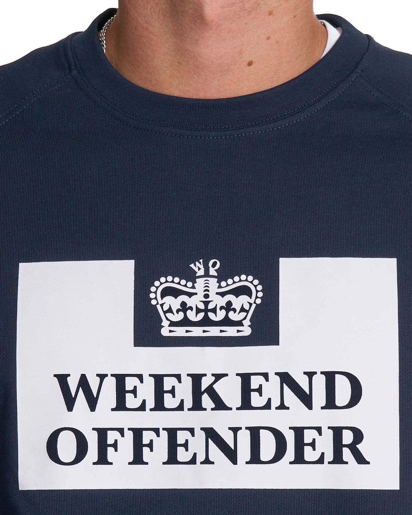 Weekend Offender Penitentiary Sweatshirt Navy