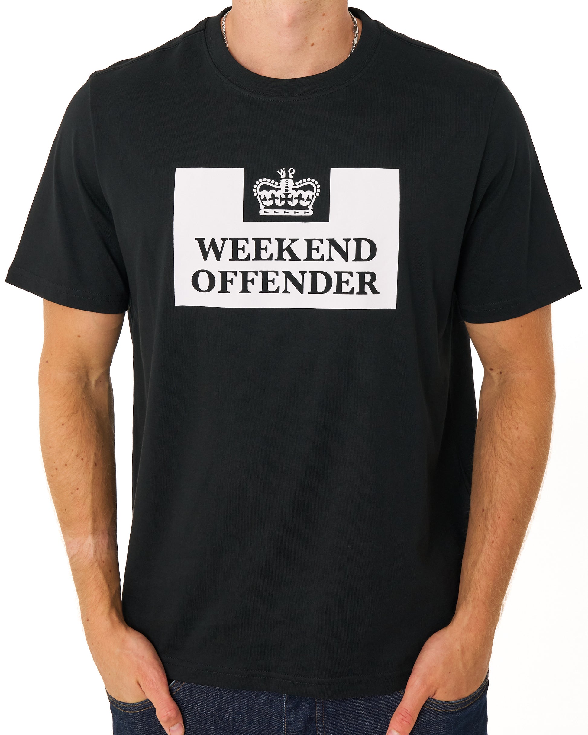 Weekend Offender Prison T Shirt Black