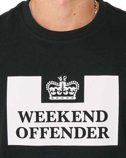 Weekend Offender Prison T Shirt Black