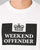 Weekend Offender Prison T Shirt White