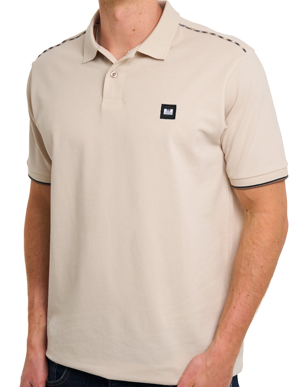 Weekend Offender Sakai Polo Shirt Cement