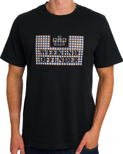 Weekend Offender Shevchenko T Shirt Black