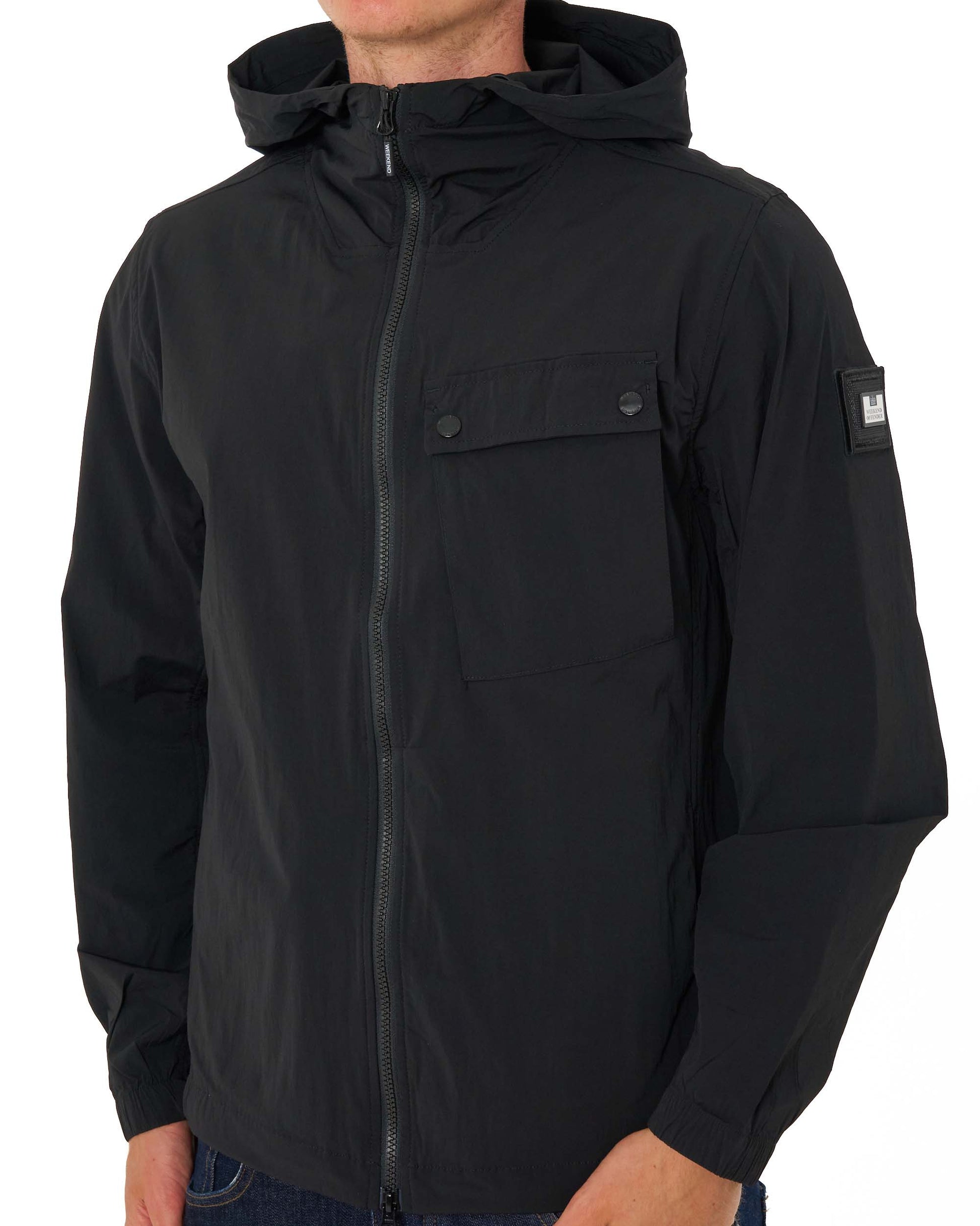 Weekend Offender Temara Technical Windbreaker Black