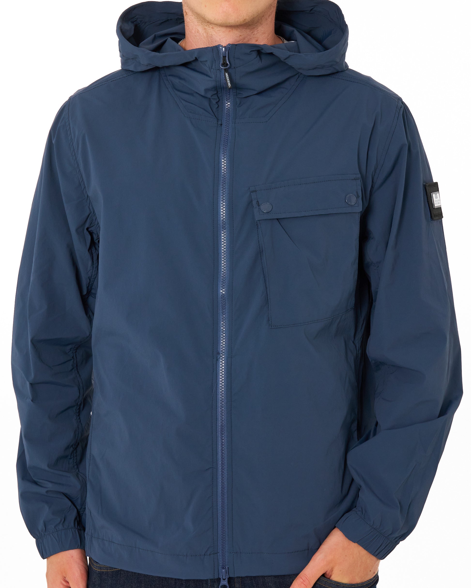 Weekend Offender Temara Technical Windbreaker Lagoon