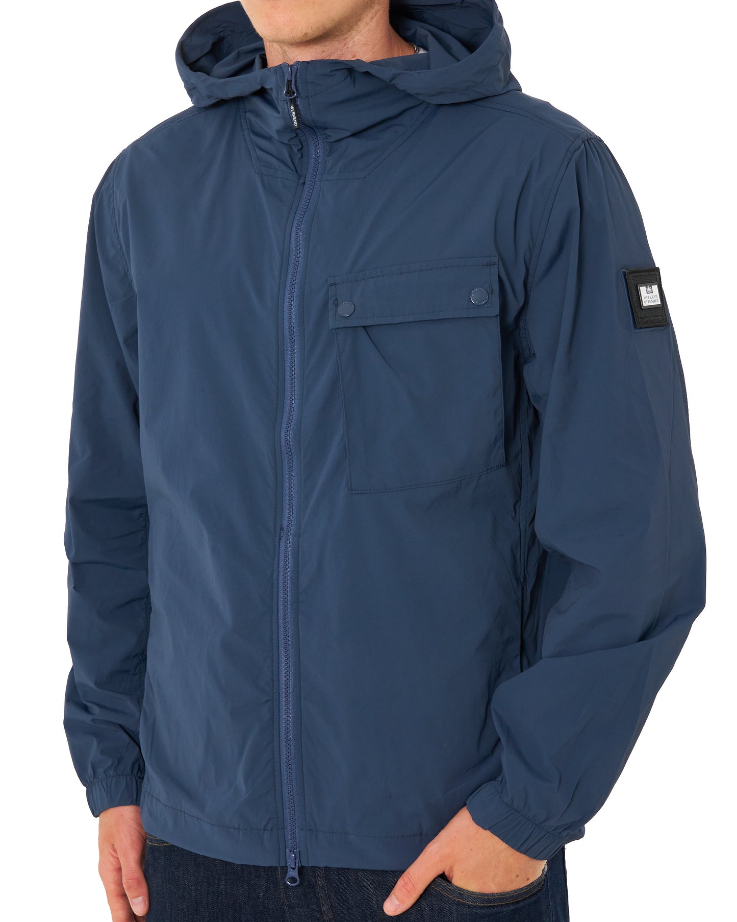 Weekend Offender Temara Technical Windbreaker Lagoon