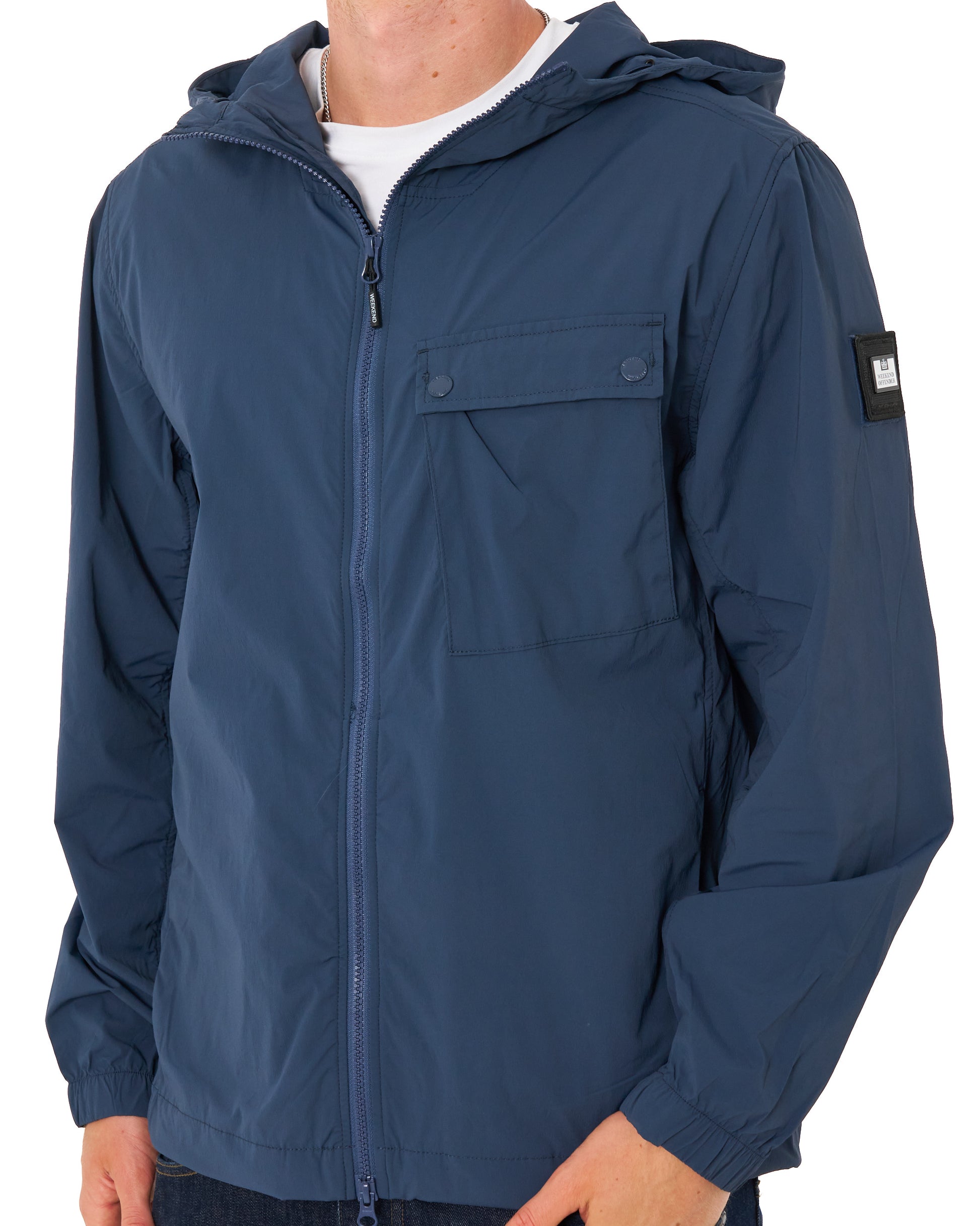 Weekend Offender Temara Technical Windbreaker Lagoon
