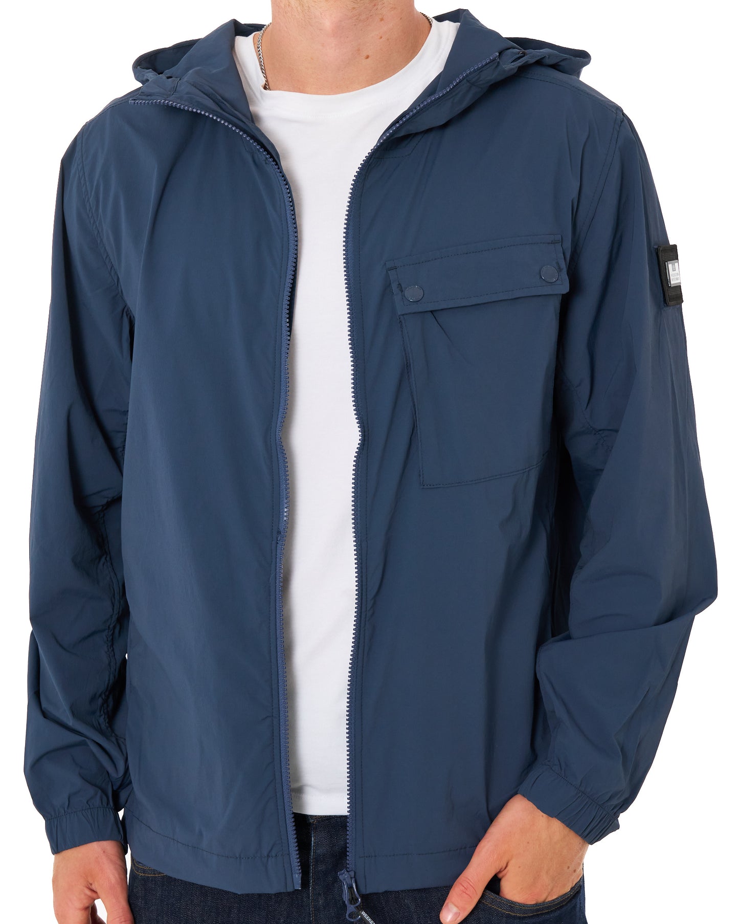 Weekend Offender Temara Technical Windbreaker Lagoon