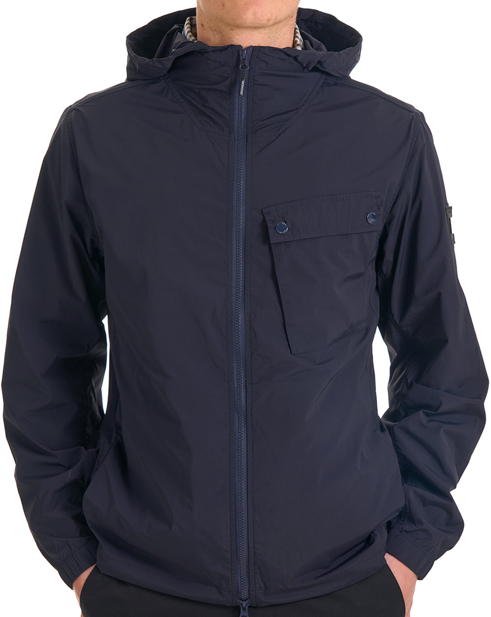 Weekend Offender Temara Technical Windbreaker Navy