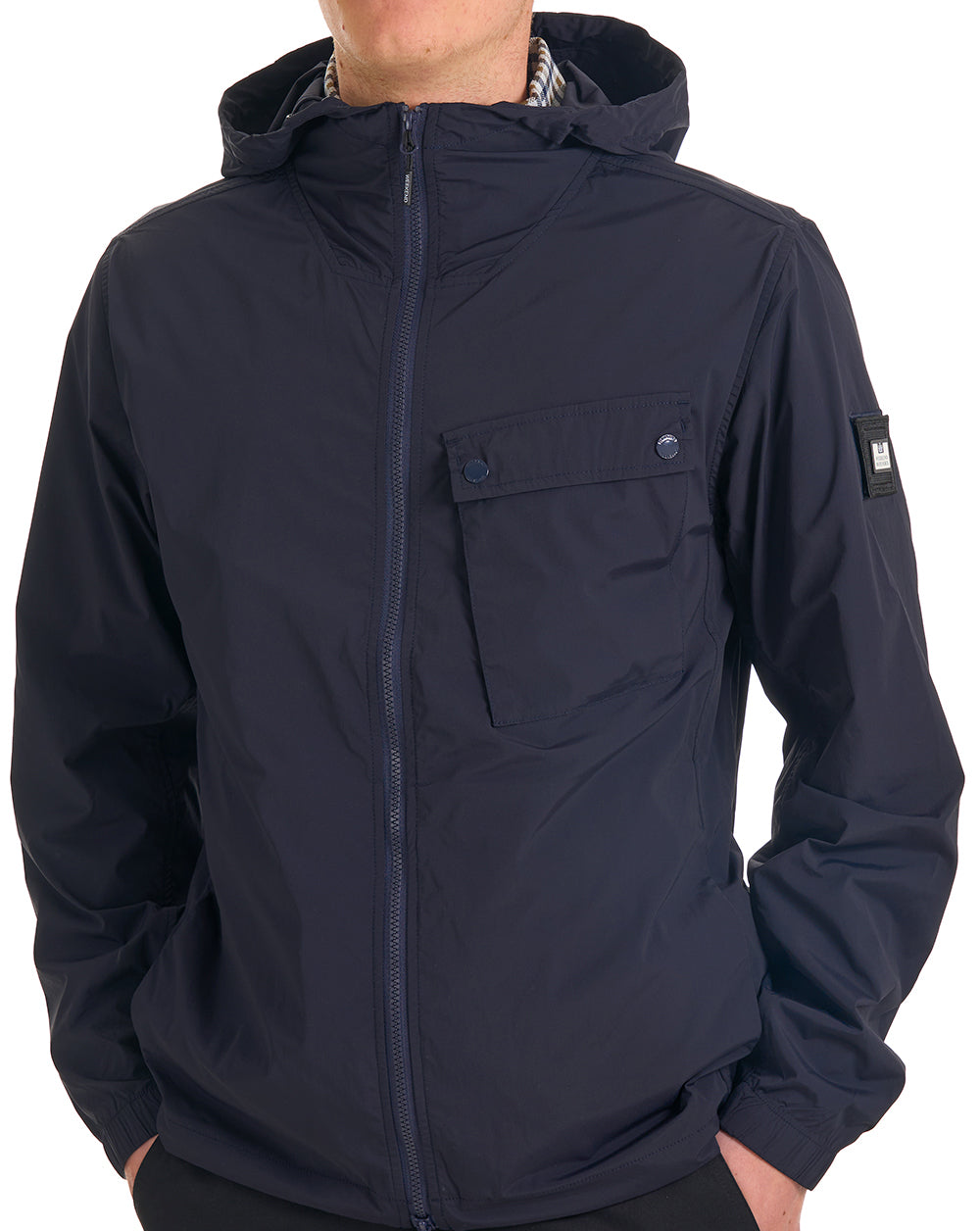 Weekend Offender Temara Technical Windbreaker Navy