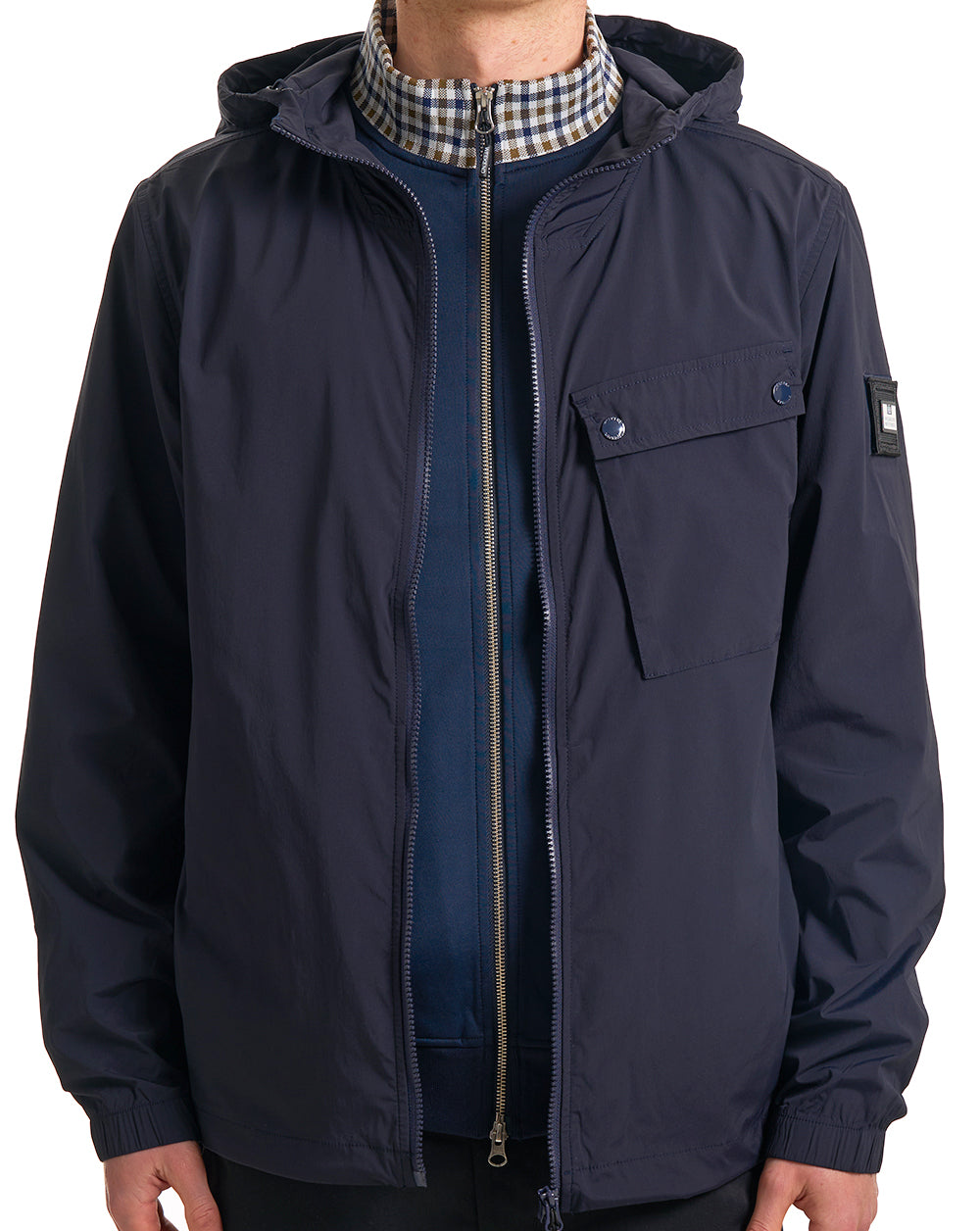 Weekend Offender Temara Technical Windbreaker Navy