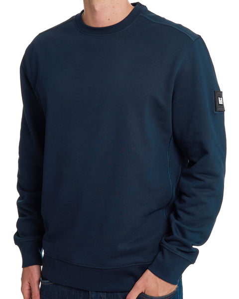 Weekend Offender Thunder Crew Sweat Navy