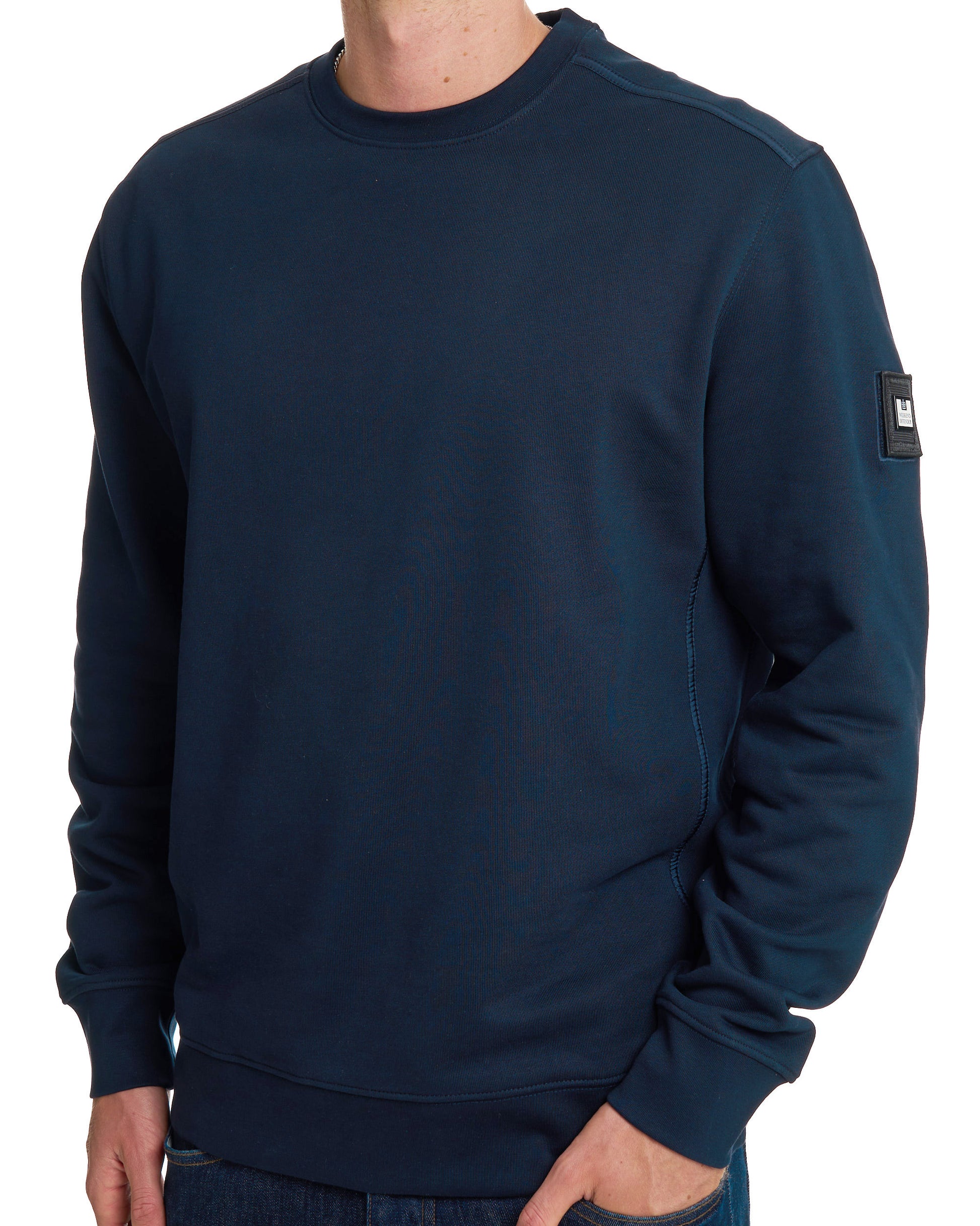 Weekend Offender Thunder Crew Sweat Navy