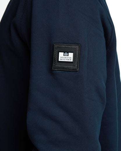 Weekend Offender Thunder Crew Sweat Navy