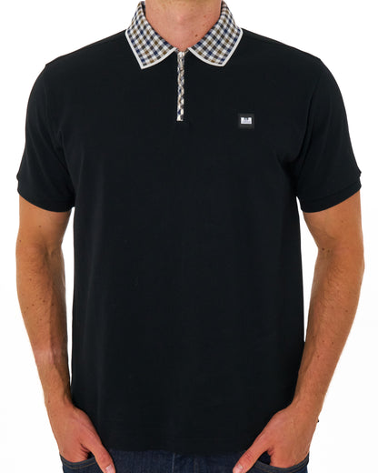 Weekend Offender Tipasa Polo Shirt Black
