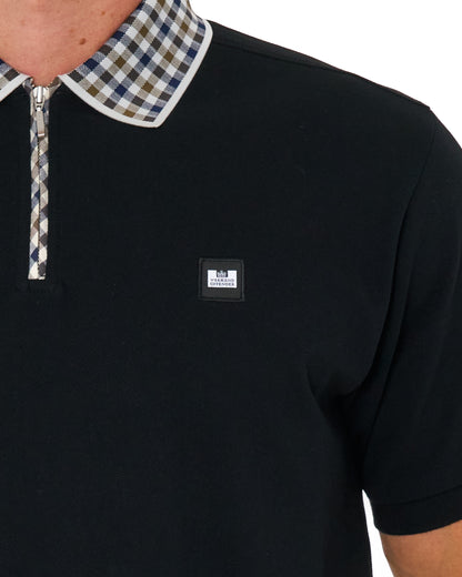Weekend Offender Tipasa Polo Shirt Black