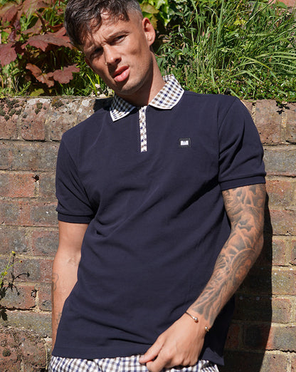 Weekend Offender Tipasa Polo Shirt Navy