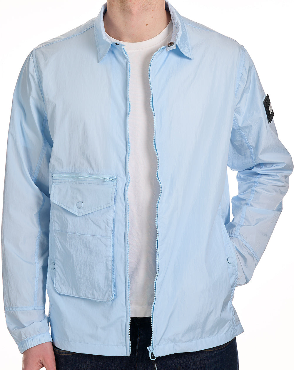 Weekend Offender Vinnie Overshirt Sky Blue