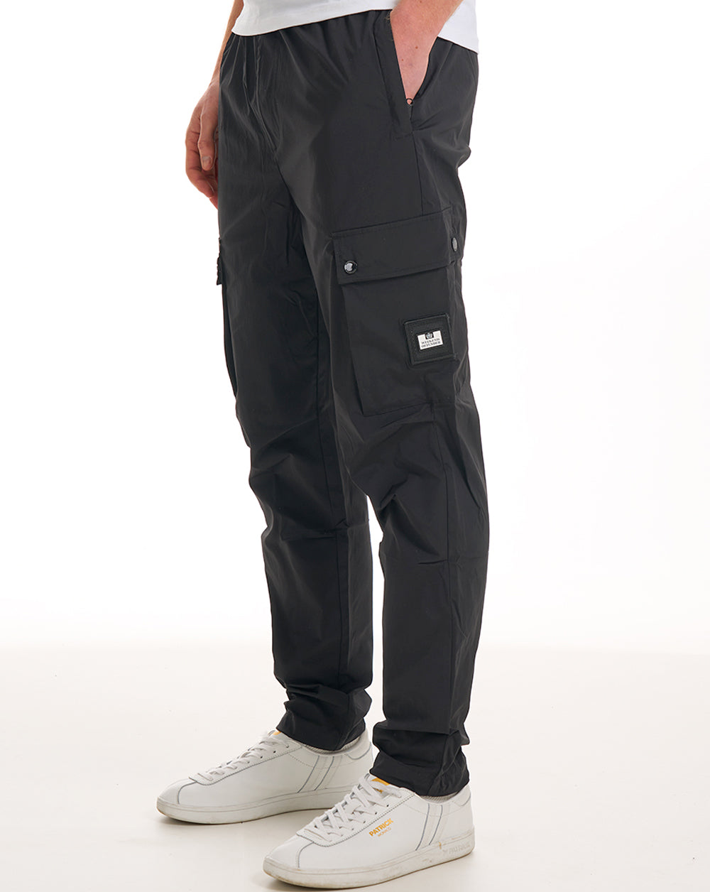 Weekend Offender Zanardi Relaxed Cargo Pant Black