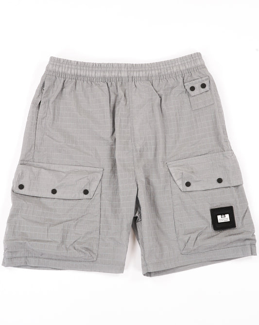 Weekend Offender Weekend Offender Zemmouri Ripstop Cargo Shorts Smokey Grey