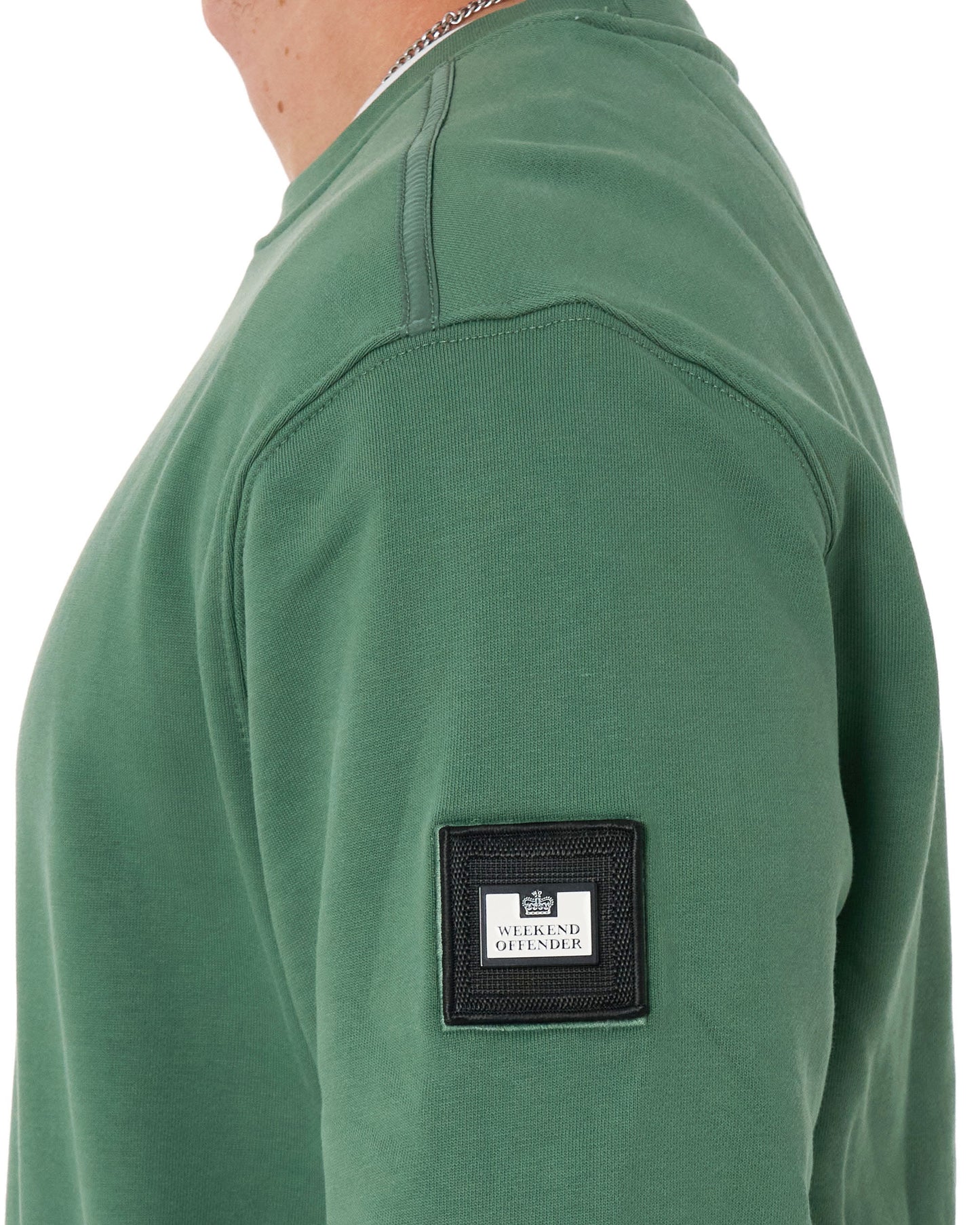 Weekend Offender Thunder Crew Sweat Thyme
