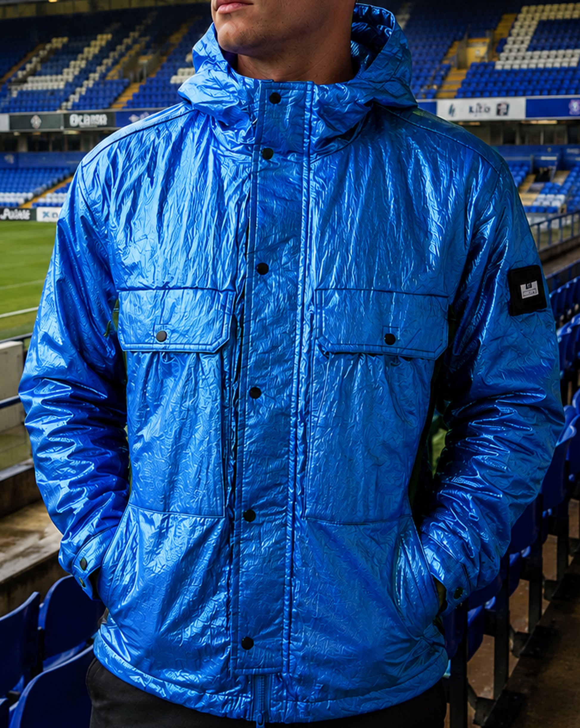 Weekend Offender Sangudo Jacket Chromatic Blue