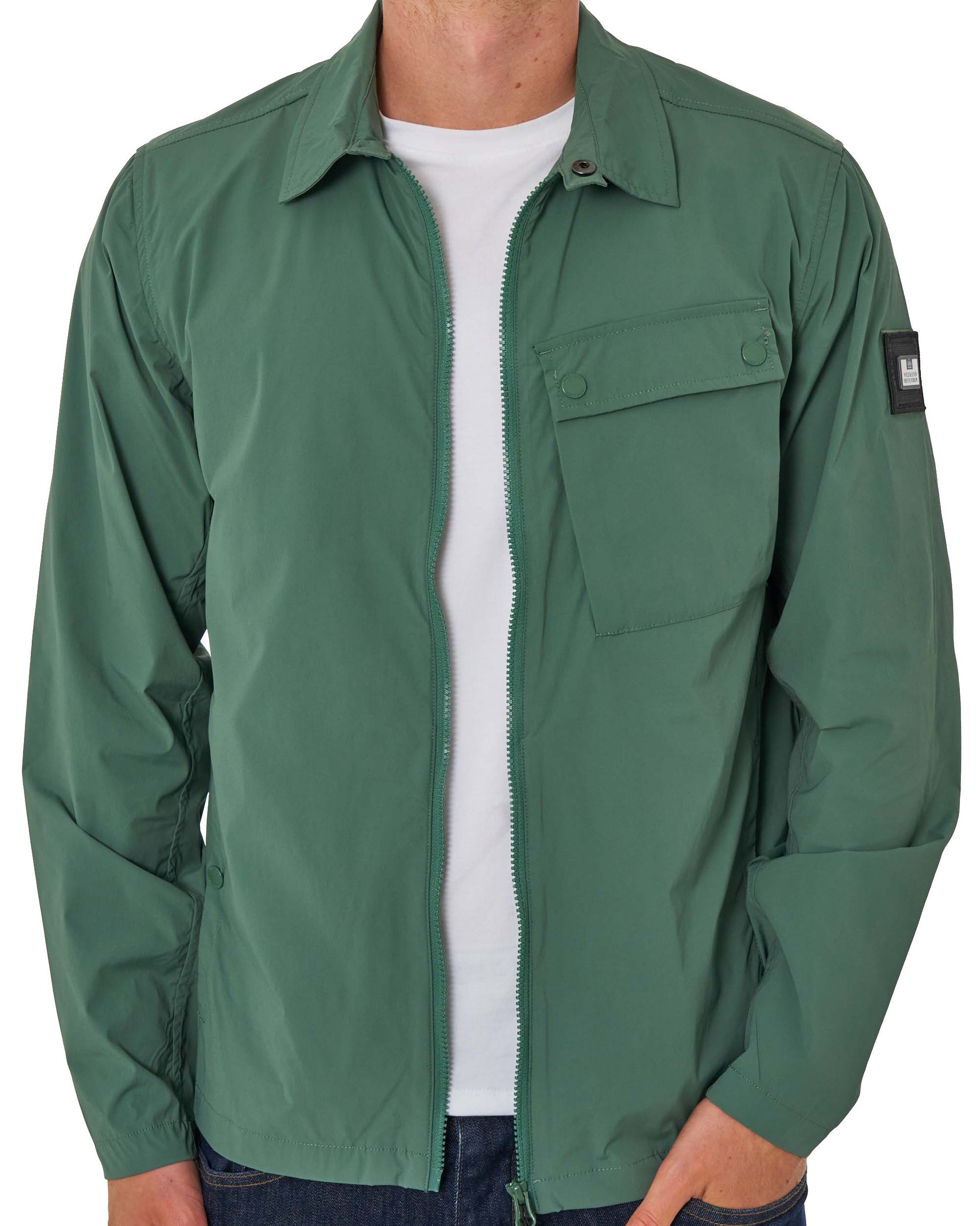 Weekend Offender Southbank Overshirt Thyme