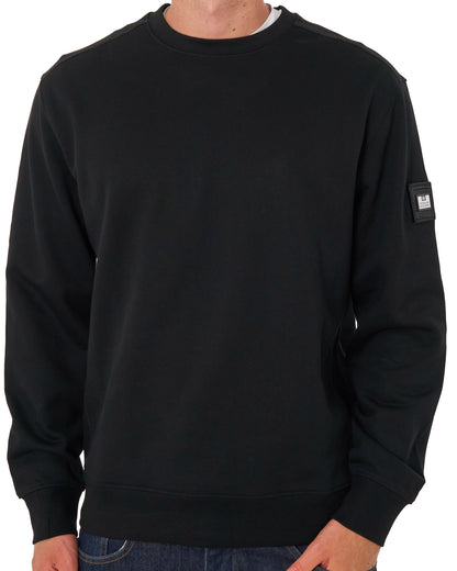 Weekend Offender Thunder Crew Sweat Black