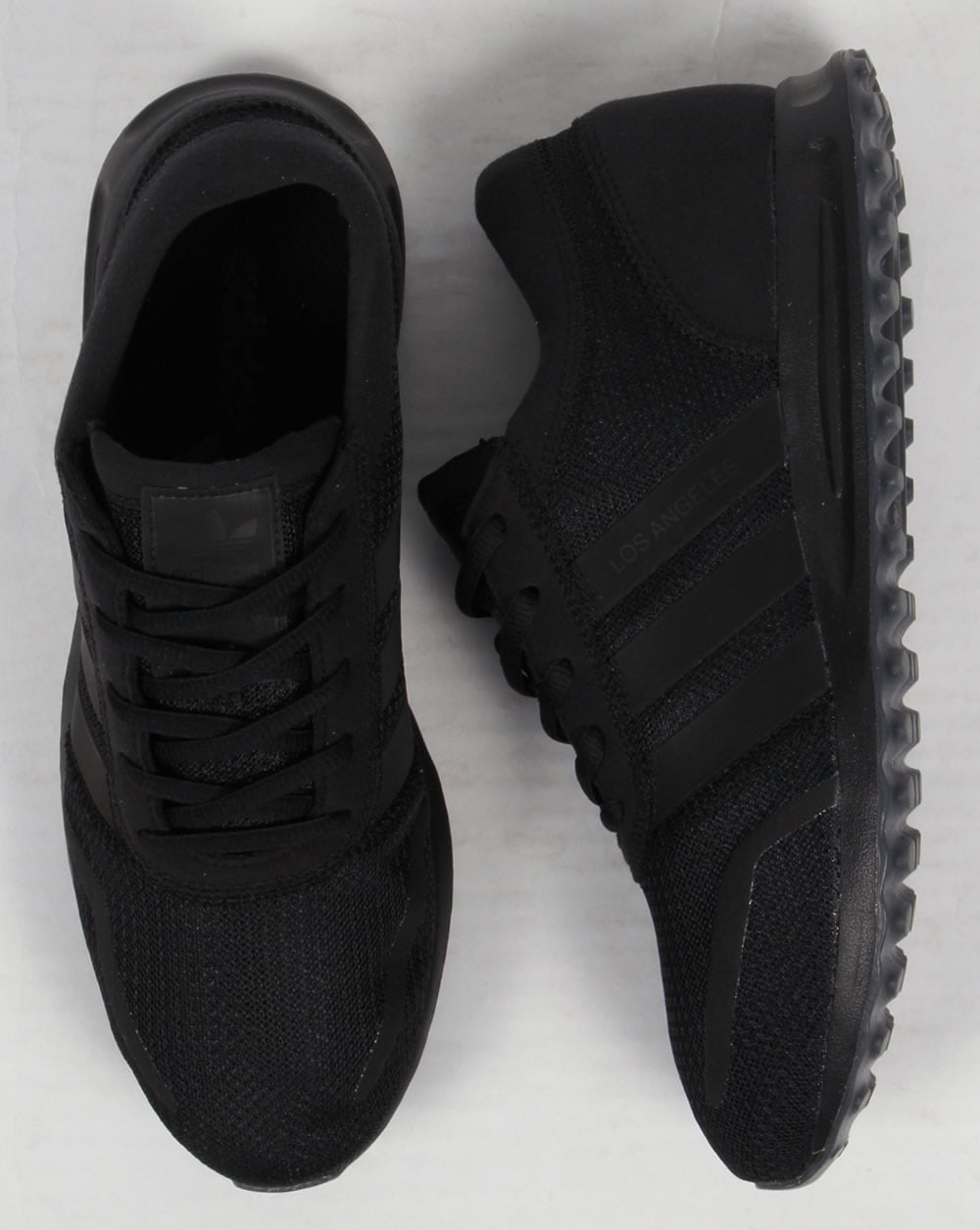 Adidas Los Angeles Trainers Triple Black