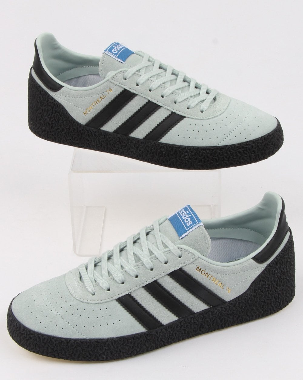 Adidas Montreal 76 Trainers Mint Green/black