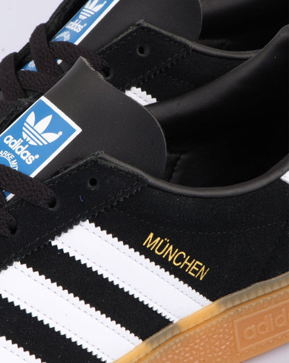 Adidas Munchen Trainers Black/White