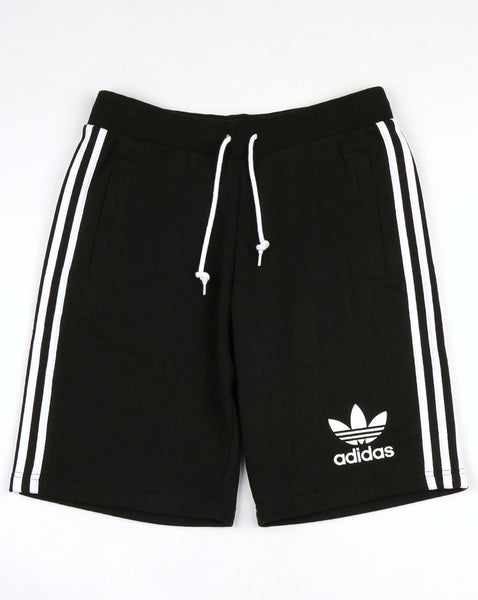 Adidas Originals 3 Striped Shorts Black/White