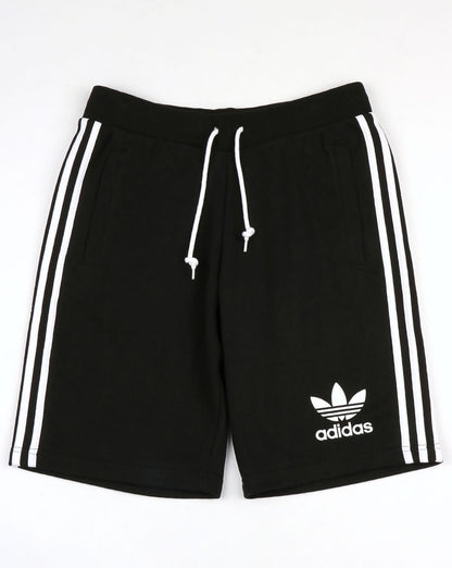 Adidas Originals 3 Striped Shorts Black/White