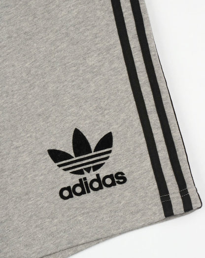 Adidas Originals 3 Striped Shorts Grey