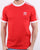 Adidas Originals 3 Stripes T Shirt Fresh Red