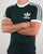 Adidas Originals 3 Stripes T Shirt Green Night