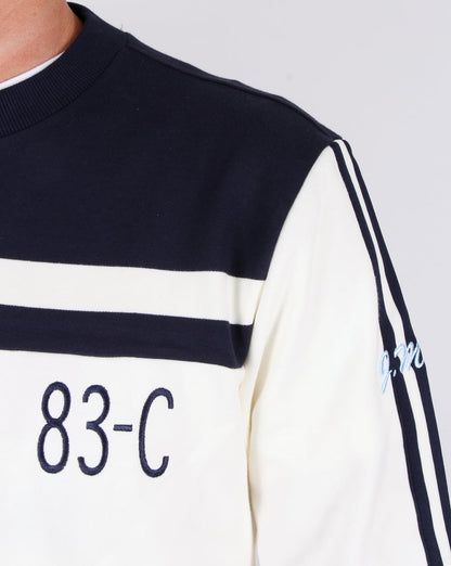 Adidas Originals 83-C Sweatshirt Off White/Navy