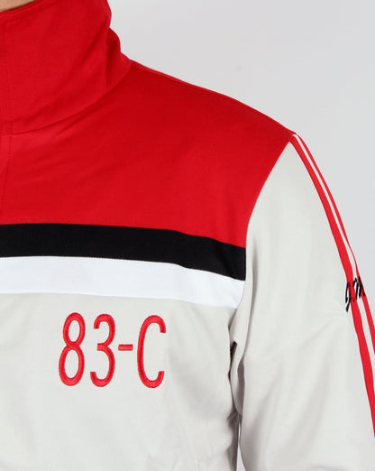 Adidas Originals 83-C Track Top Talc/Red