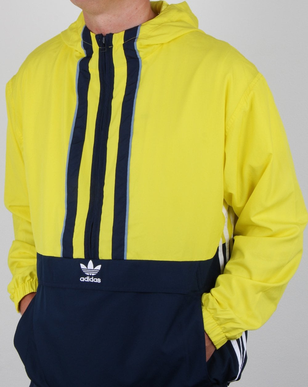 Adidas Originals Authentics Anorak Shock Yellow/navy
