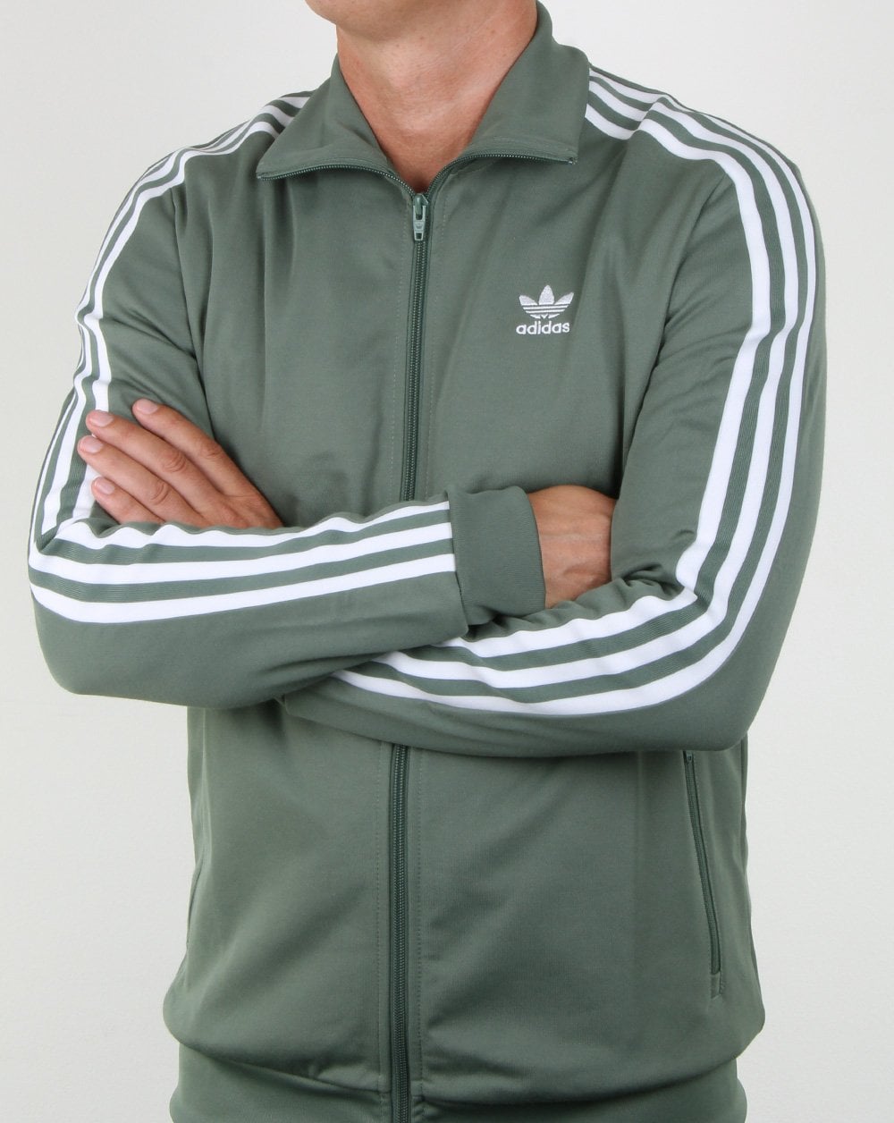 Adidas Originals Beckenbauer Track Top Trace Green