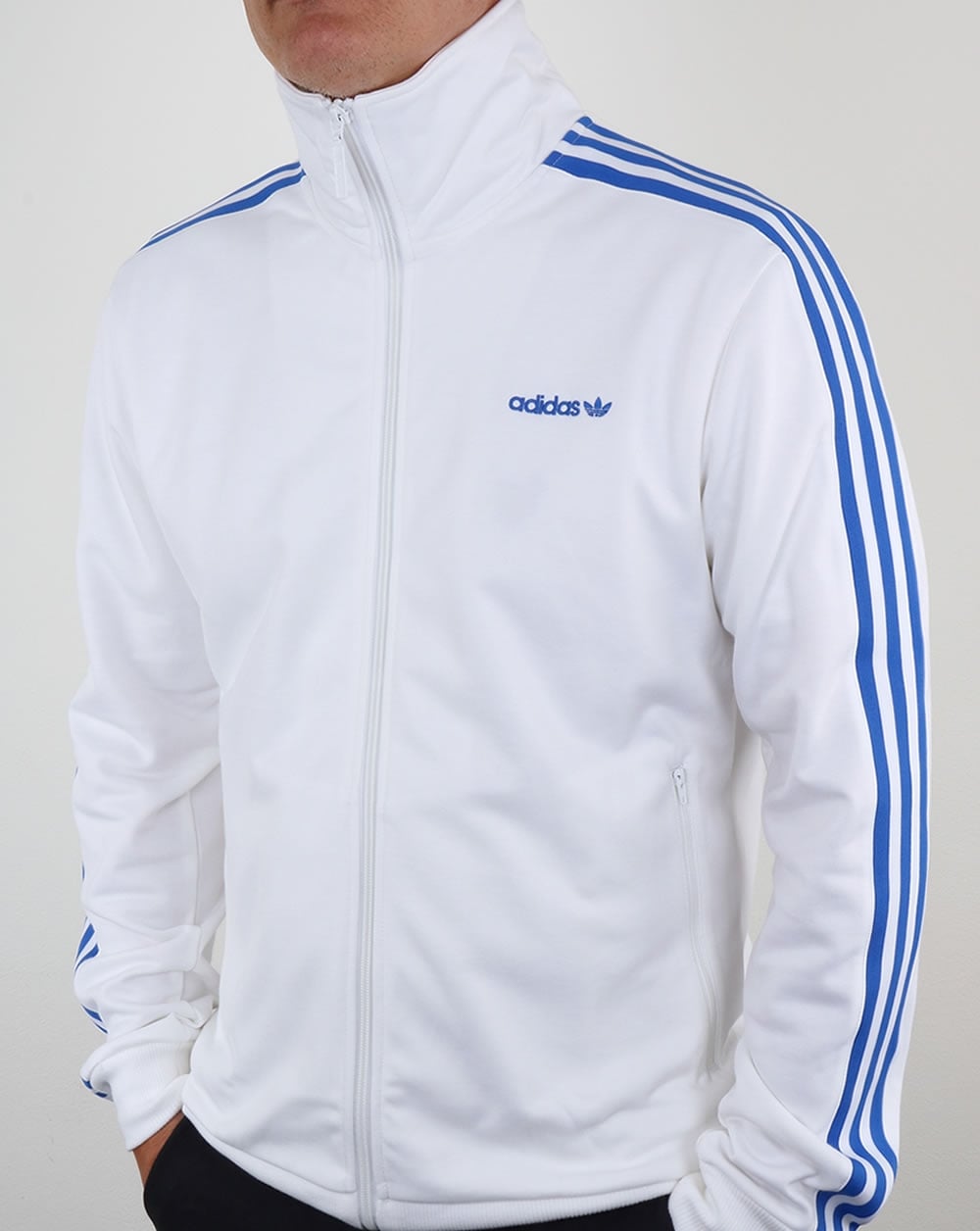 Adidas Originals Beckenbauer Track Top White/Blue
